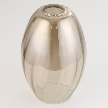 Sticlă de rezervă pentru lustru SEBO E27, Ø 17 cm, bej fumuriu