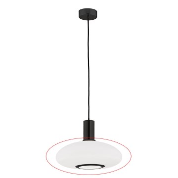Sticlă de schimb Argon 8565 pentru lustră SAGUNTO PLUS E27