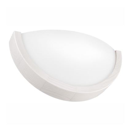 Sticlă de schimb NATURAL/OAK SLIM E27, albă