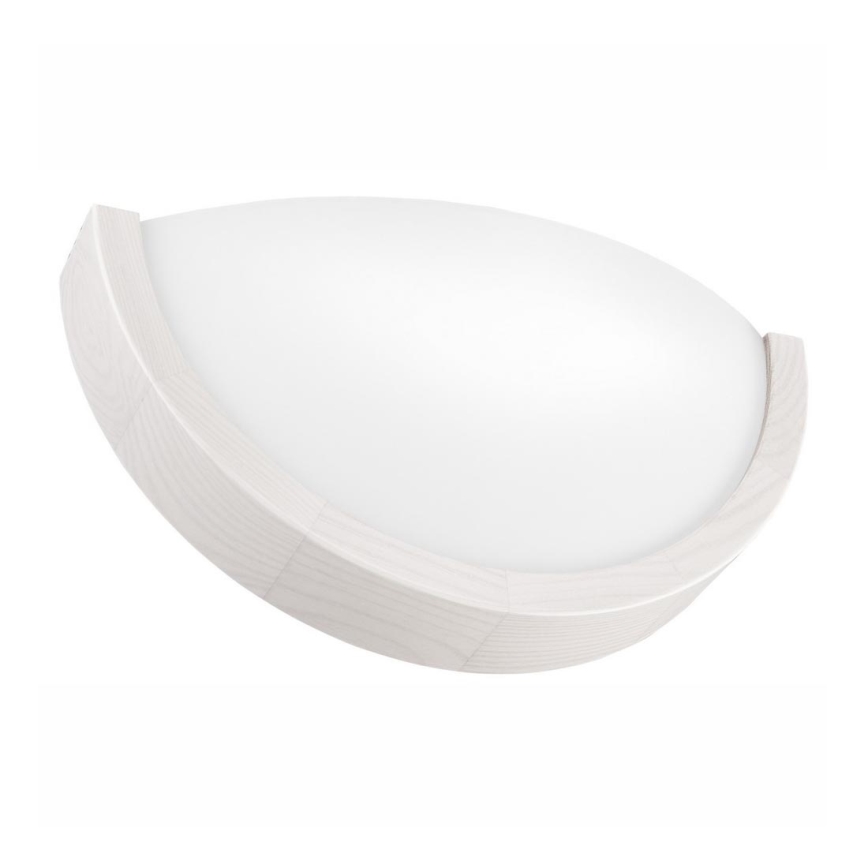 Sticlă de schimb NATURAL/OAK SLIM E27, albă