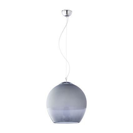 Sticlă de schimb pentru candelabru KULA E27, diam. 38 cm, gri fumuriu