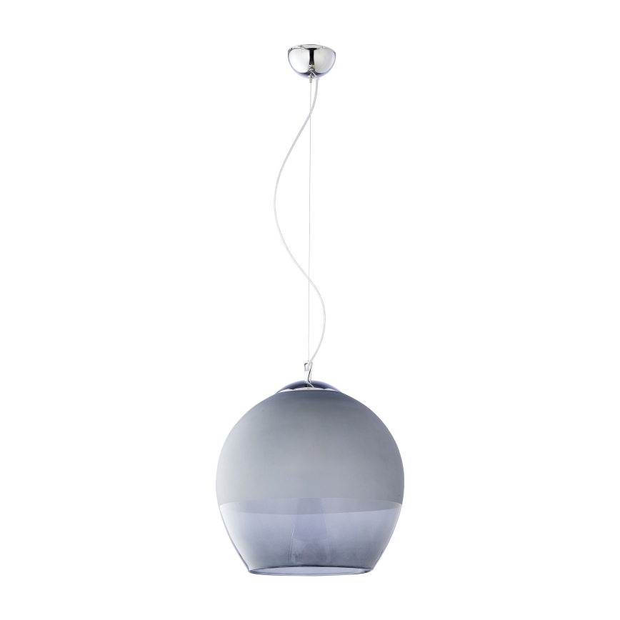 Sticlă de schimb pentru candelabru KULA E27, diam. 38 cm, gri fumuriu