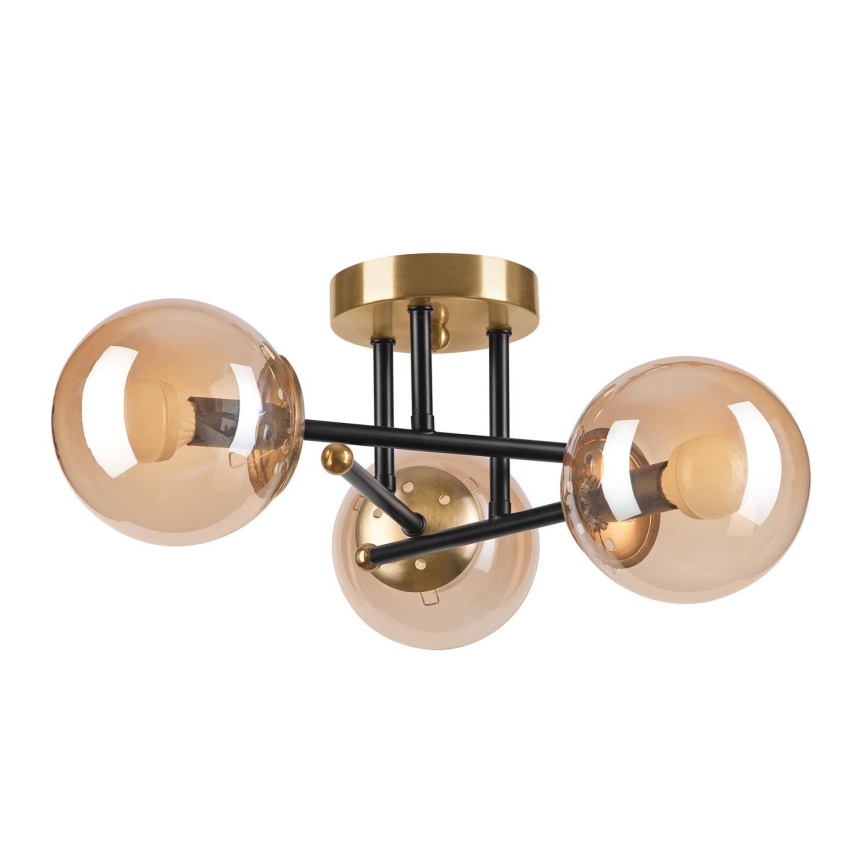 Sticlă de schimb pentru candelabru și aplică de perete GEORGIA G9, Ø 12 cm, bej fumuriu