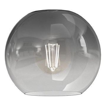 Sticlă de schimb pentru candelabru și aplică de perete MONTE E27 Ø 15 cm, fumurie