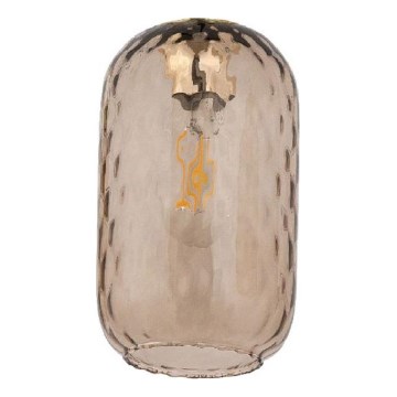 Sticlă de schimb pentru candelabru și aplică de perete PESCARA E27 Ø 14 cm, maro fumuriu