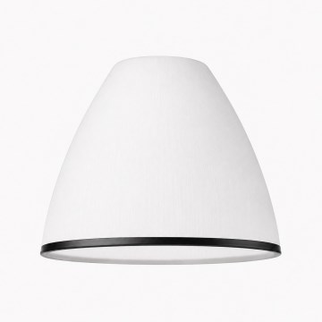 Sticlă de schimb pentru candelabru și aplică de perete RETRO, ANTICO cu soclu E27, Ø 13 cm, alb/negru