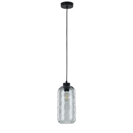 Sticlă de schimb pentru lustru KARO E27, Ø 14 cm, gri fumuriu