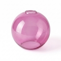 Sticlă de schimb pentru lustrul KULA E27 Ø 18 cm, roz fumuriu