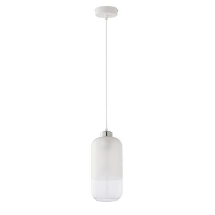 Sticlă de schimb pentru lustrul MARCO E27, diametru 14 cm, transparentă/opal alb