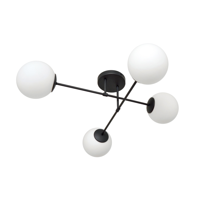 Sticlă de schimb universală MOON pentru soclu E27, Ø 16 cm, alb
