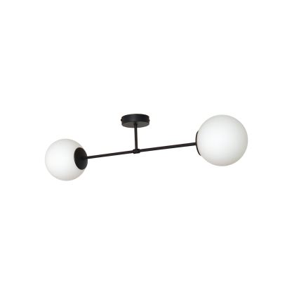 Sticlă de schimb universală MOON pentru soclu E27, Ø 16 cm, alb
