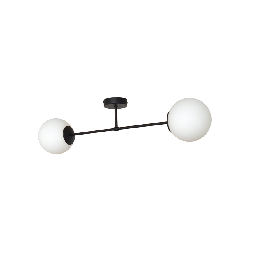 Sticlă de schimb universală MOON pentru soclu E27, Ø 16 cm, alb