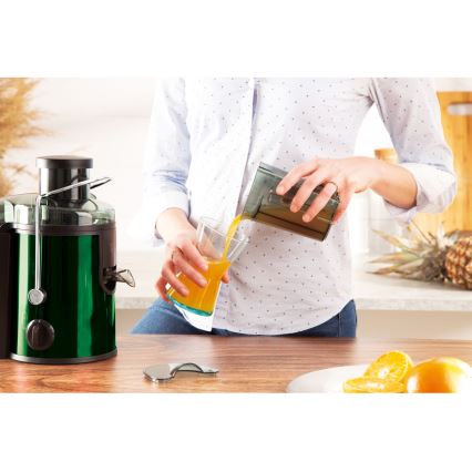 Storcător de fructe și legume 1,5 l  400W/230V verde/negru BerlingerHaus