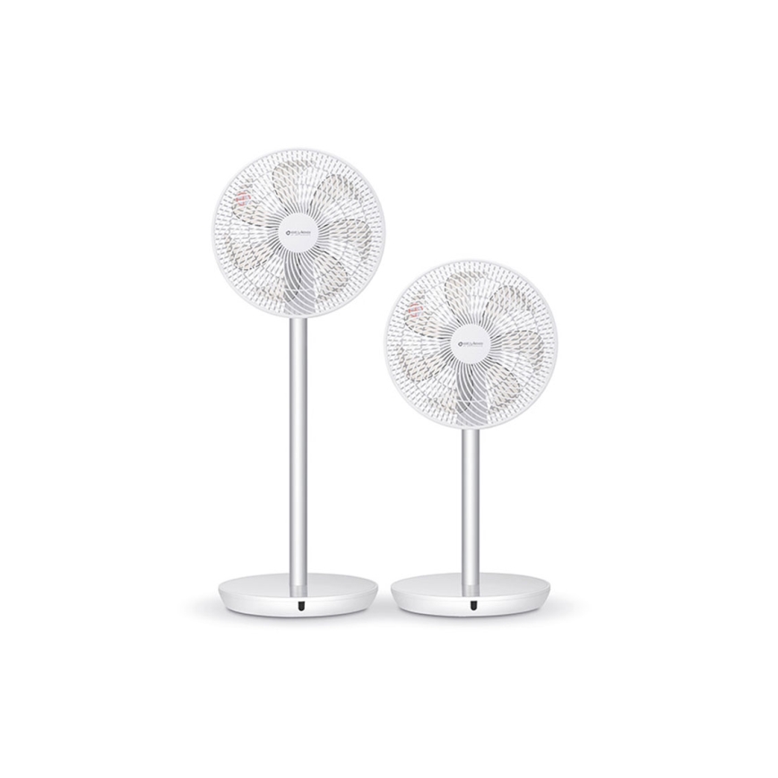 Stylies - Ventilator de podea TUKAN, 25W/230V, 60 cm, alb