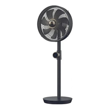 Stylies - Ventilator de podea URANUS 35W/230V Ø 35 cm negru