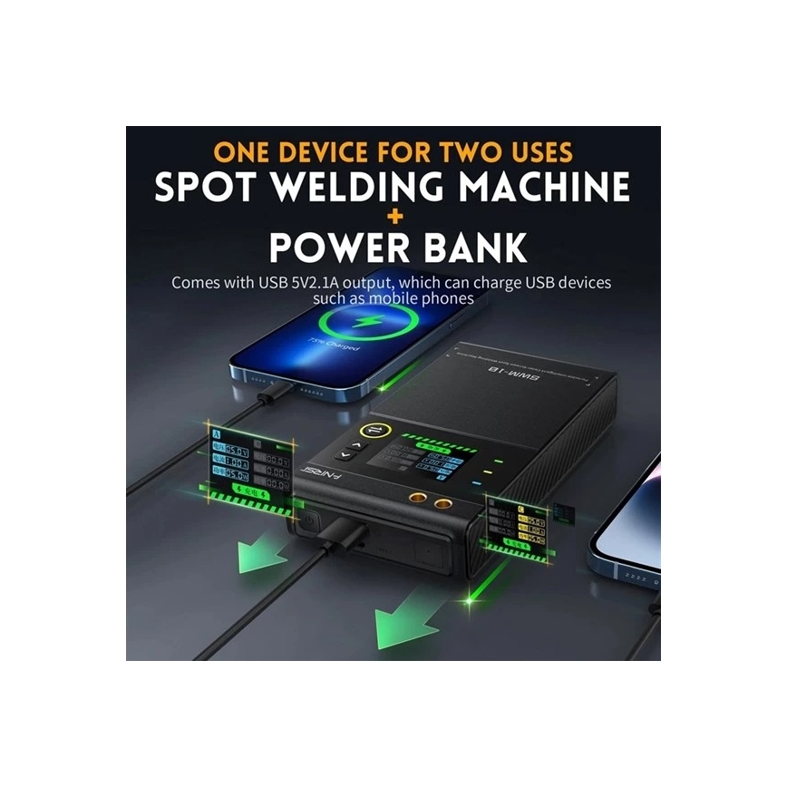 Sudor spot pentru baterii 5000 mAh 5V