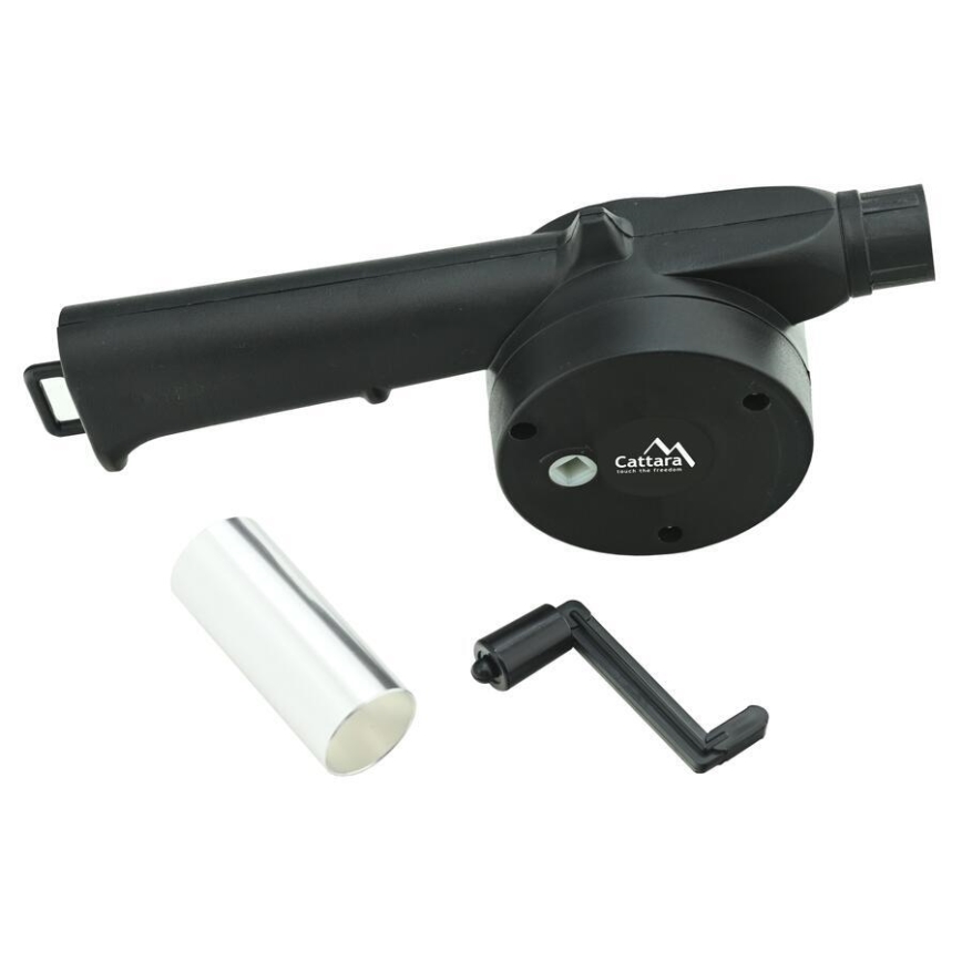 Suflantă mecanică pentru grătar, negru