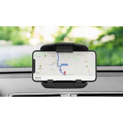 Suport auto cu ventuză pentru telefon Winner Group negru