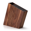 Suport de cuțite cu inserție flexibilă și compartiment 31x8x24,5 cm nuc Continenta C4251