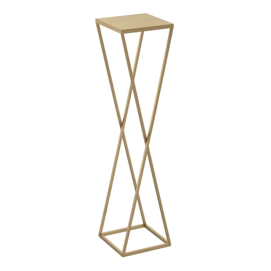 Suport de flori 100x24 cm auriu