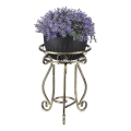 Suport de flori 37x29 cm auriu