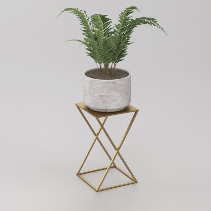 Suport de flori 40x24 cm auriu