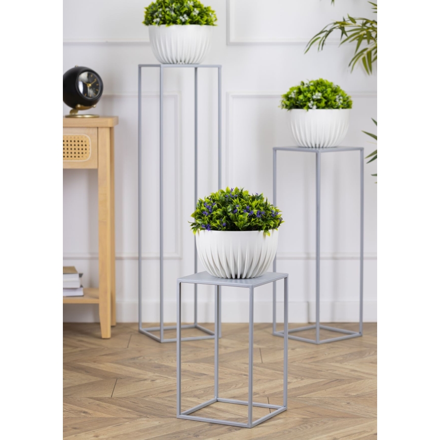 Suport de flori 40x24 cm gri