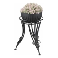 Suport de flori 47x43 cm negru