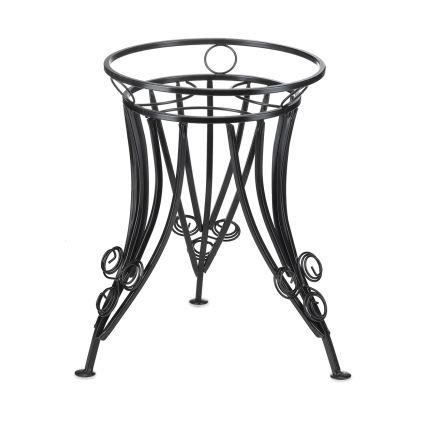 Suport de flori 47x43 cm negru