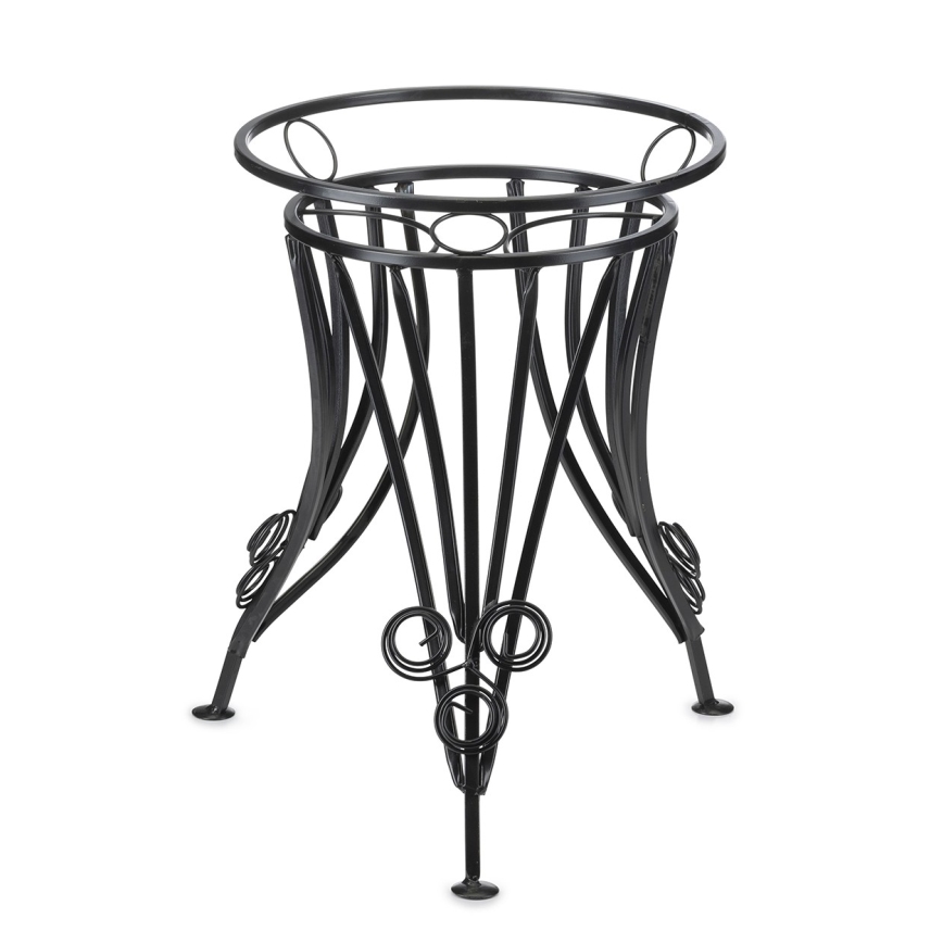 Suport de flori 47x43 cm negru