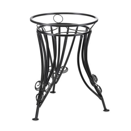 Suport de flori 47x43 cm negru