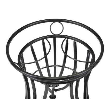 Suport de flori 47x43 cm negru