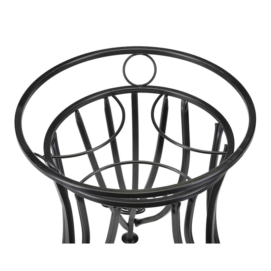 Suport de flori 47x43 cm negru