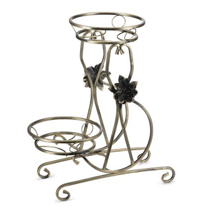 Suport de flori 64x54 cm auriu