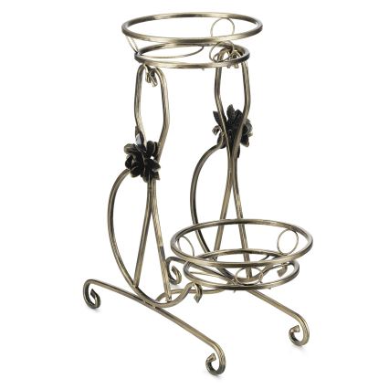 Suport de flori 64x54 cm auriu