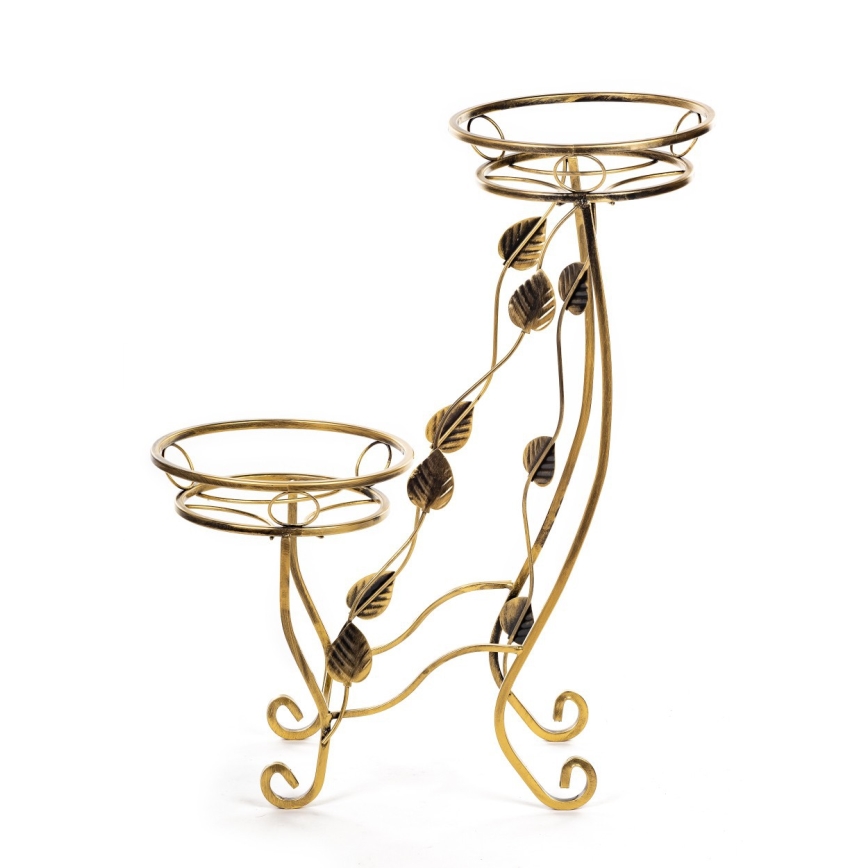 Suport de flori 70x50  cm auriu