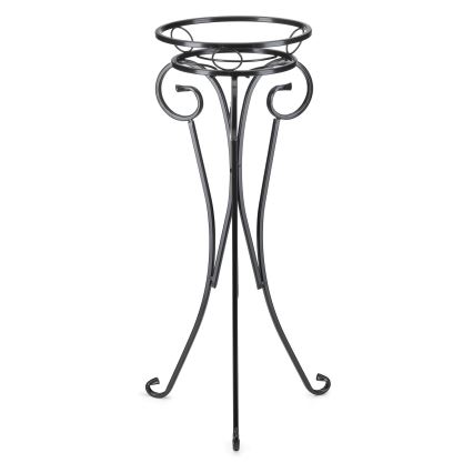 Suport de flori 74x34 cm negru