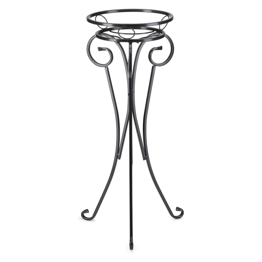 Suport de flori 74x34 cm negru