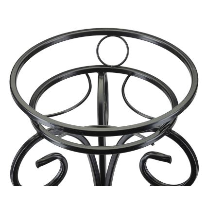 Suport de flori 74x34 cm negru