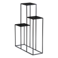 Suport de flori 80x60 cm negru