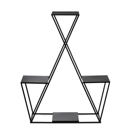 Suport de flori 95x78 cm negru