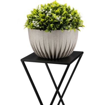 Suport de flori 95x78 cm negru