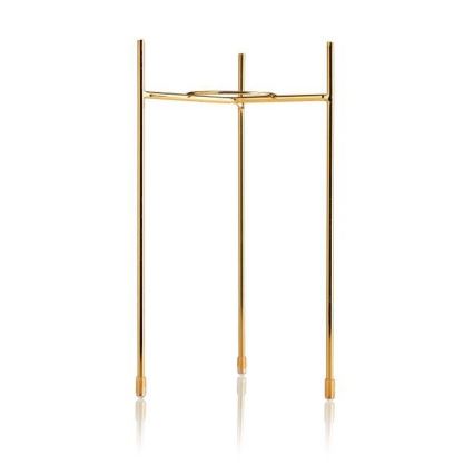 Suport de flori NILA 32,5x13 cm verde/auriu