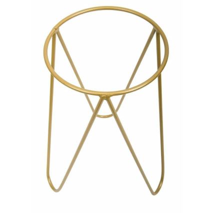 Suport de ghiveci LOFT 50x30 cm auriu