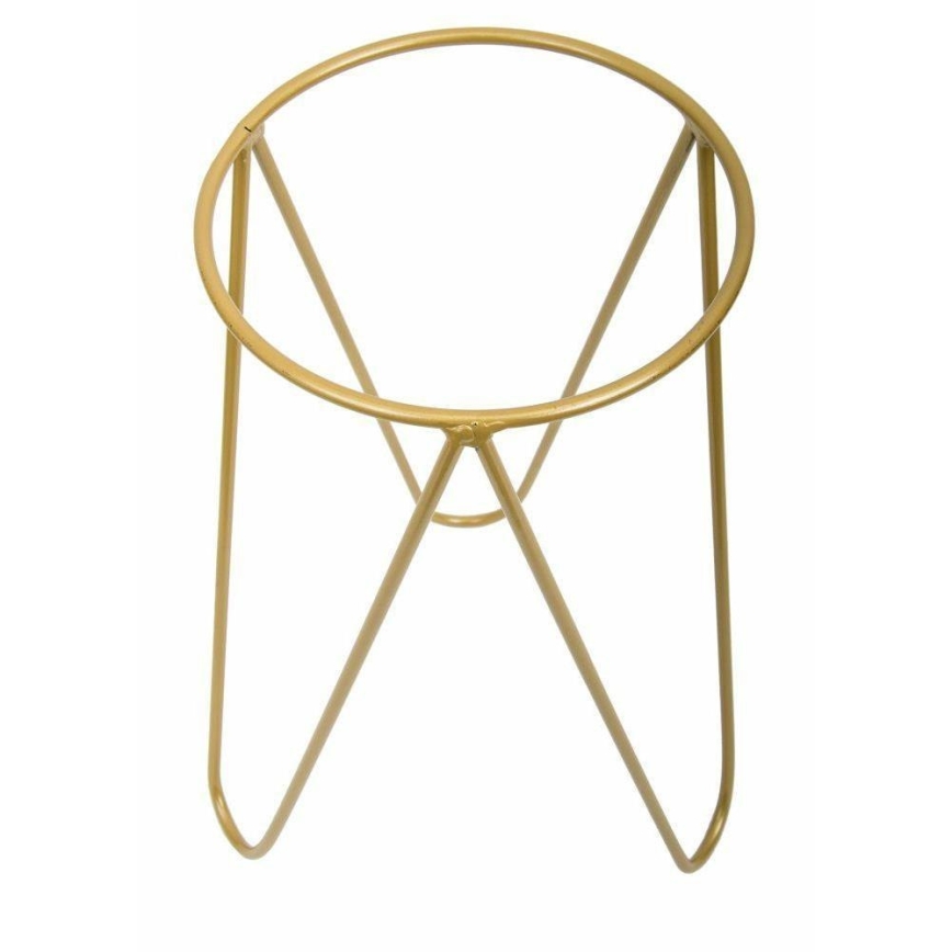 Suport de ghiveci LOFT 50x30 cm auriu