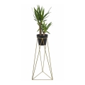 Suport de ghiveci TRIANGL 90x50 cm auriu