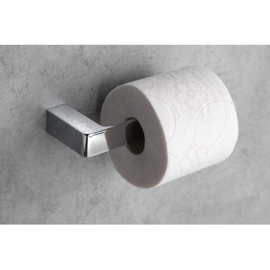 Suport de hârtie igienică Gedy PIRENEI crom lucios