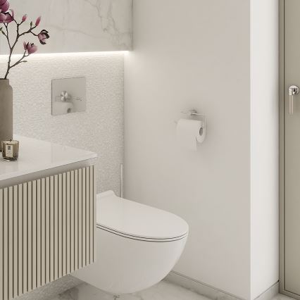 Suport de hârtie igienică NIMCO BR 11055-26 BORMO crom lucios