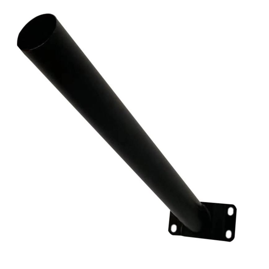 Suport de lampă stradală cu set de montare STREET negru