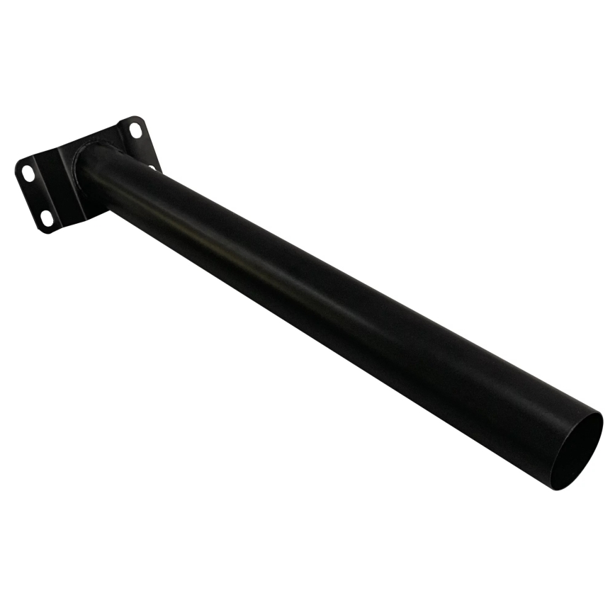 Suport de lampă stradală cu set de montare STREET negru